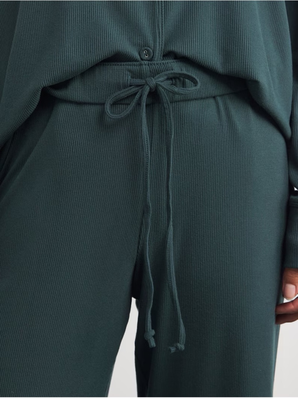 SKIMS Soft Lounge Rib Pant in Cypress